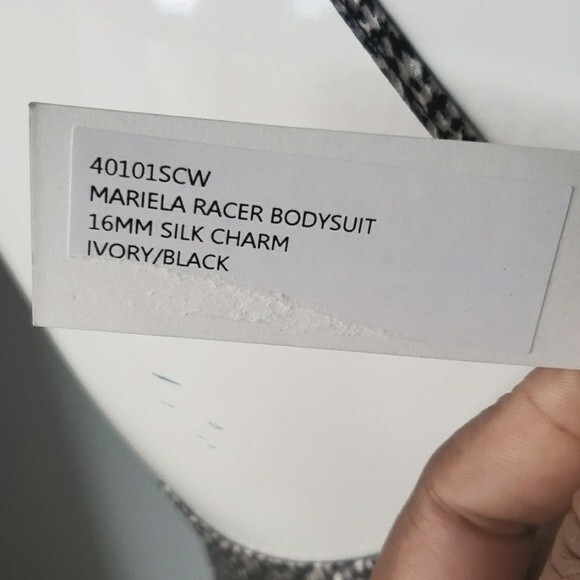 L'agence Mariela Racer Bodysuit Size XS - Picture 4 of 5